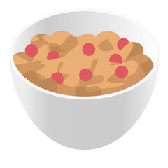 Cereal breakfast food Illustration