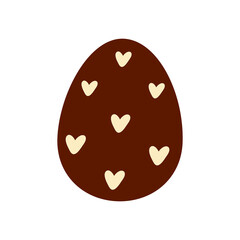 Happy Easter egg illustration