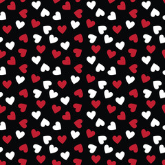 Valentine's Day Love Seamless Pattern - Festive Valentine theme repeating pattern design
