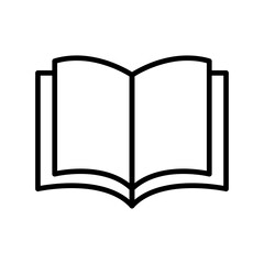 Book icon flat trendy style illustration on white background..eps