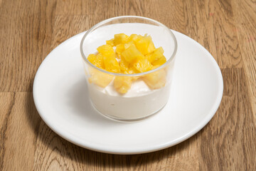 Yogurt and Pineapple