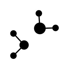 molecule. molecule icon. sign design. on white background..eps