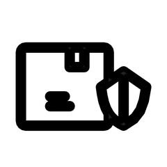 Package and delivery icon