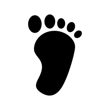 footprints icon or logo isolated sign symbol vector illustration - high quality black style vector icons

