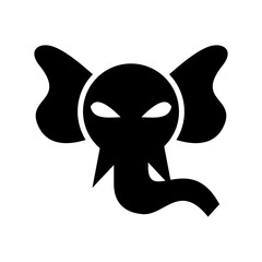 ganesha icon or logo isolated sign symbol vector illustration - high quality black style vector icons
