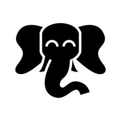 ganesha icon or logo isolated sign symbol vector illustration - high quality black style vector icons
