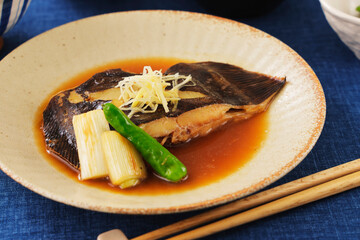カレイの煮付け