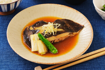 カレイの煮付け