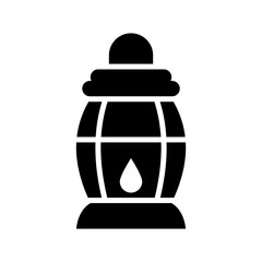 lantern icon or logo isolated sign symbol vector illustration - high quality black style vector icons
