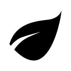 leaf icon or logo isolated sign symbol vector illustration - high quality black style vector icons
