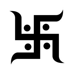 swastika icon or logo isolated sign symbol vector illustration - high quality black style vector icons
