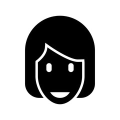 woman icon or logo isolated sign symbol vector illustration - high quality black style vector icons
