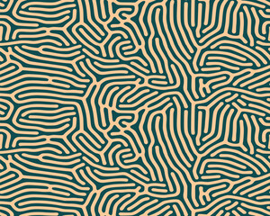 Organic Turing Seamless Pattern. Abstract organic backgrounds