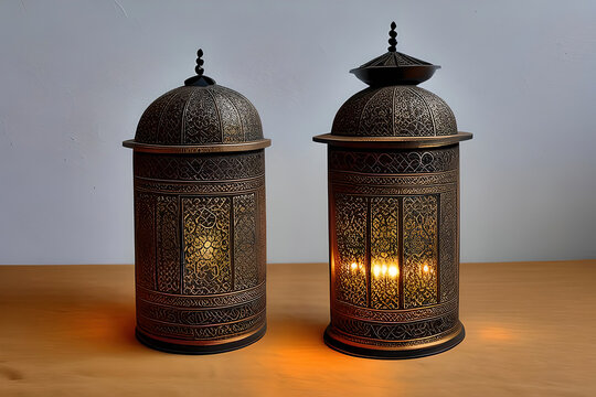 antique islamic lantern