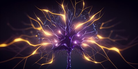 brain neuron,generative AI