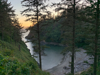 morning in the mountains