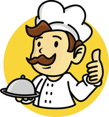 Chef logo brings cooking
