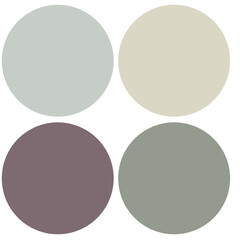 Four basic circle shapes