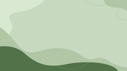 Fototapeta na wymiar Minimal Background, Simple Green Design Vector - EPS 10 Vector