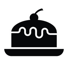 Obraz premium Cake icon