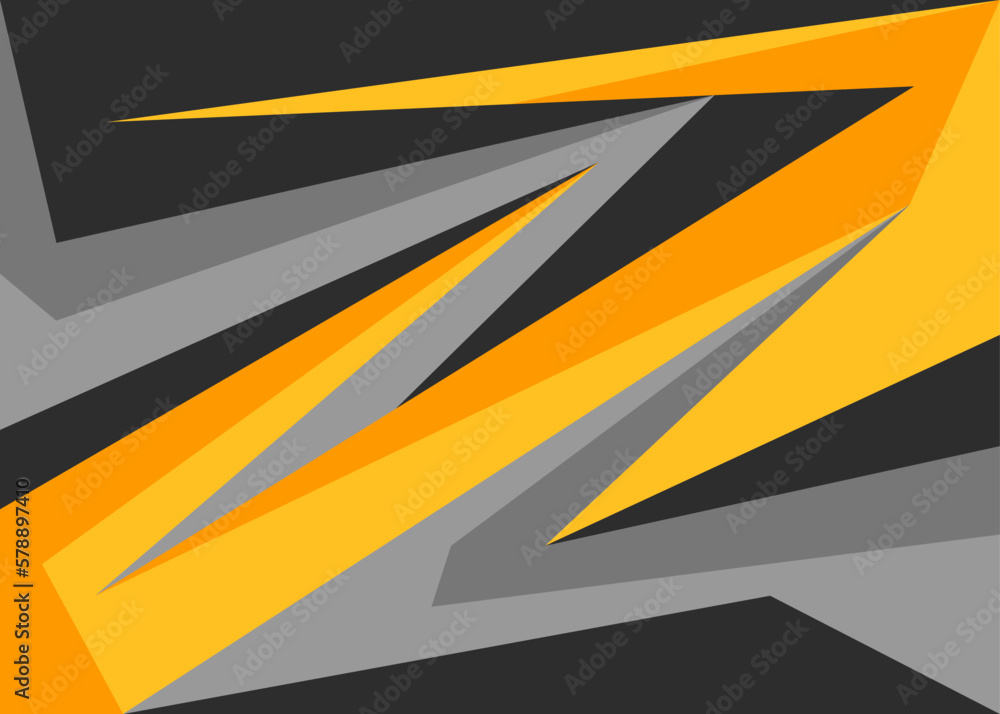 Aufkleber abstract background with colorful sharp and arrow pattern. abstract geometric wallpaper