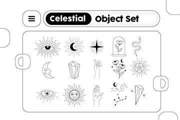 Celestial Object Set