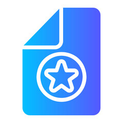 star gradient icon