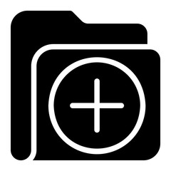 Obraz premium plus glyph icon