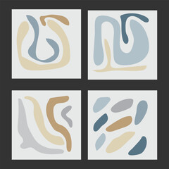 Abstract colorful shape for cover or background, printable media etc,