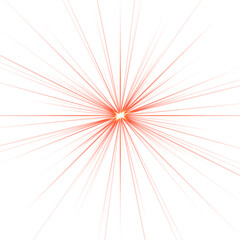 Obraz premium Digitally rendered Light effect rays flash radiance of star or sun white glow shine explosion.