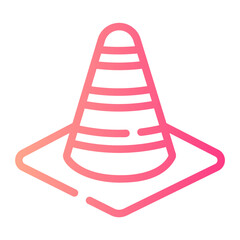 traffic gradient icon