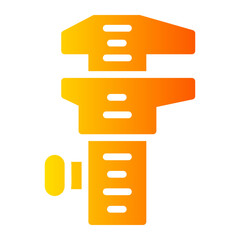 caliper gradient icon