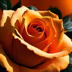 Orange rose