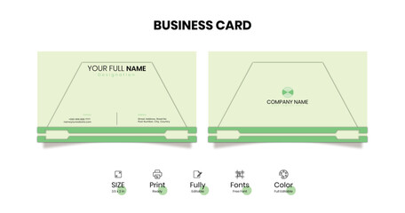 Minimal Corporate Business Card Design