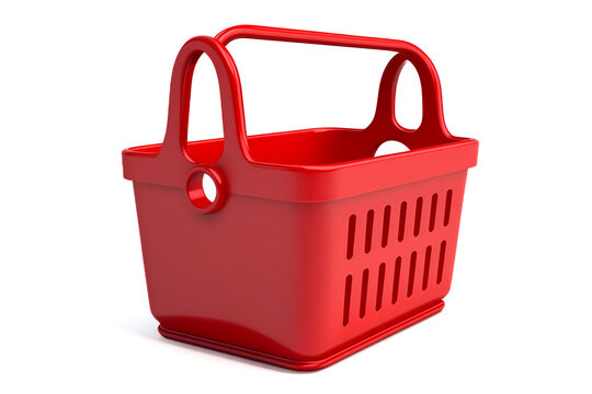 Image of an empty shopping basket representing the possibility for the consumer to add products for purchase