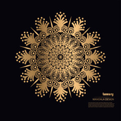 Luxury mandala background with Golden pattern decorative mandala for print, poster, cover, brochure, flyer, banner.