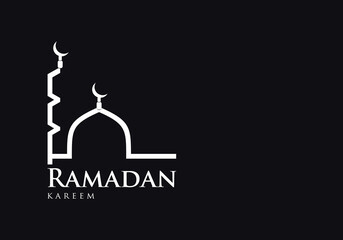 Eid Mubarak poster card and white background design