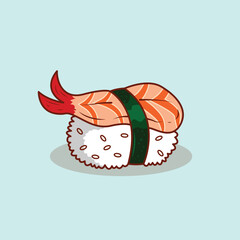 The  Illustration of Sushi