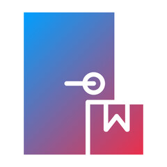 Vector Design Door Delivery Icon Style