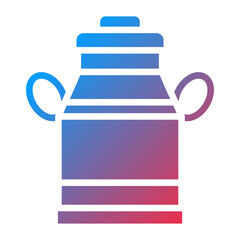Vector Design Milk Tank Icon Style
