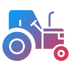 Vector Design Tractor Icon Style