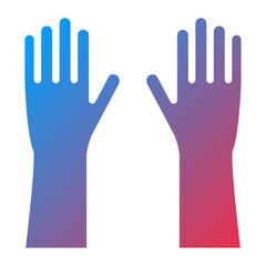 Vector Design Gloves Icon Style
