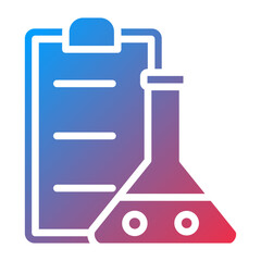 Vector Design Lab Report Icon Style
