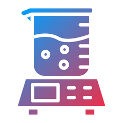 Vector Design Scale Chemical Icon Style