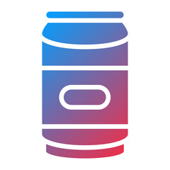 Vector Design Soda Can Icon Style