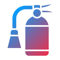 Vector Design Fire Extinguisher Icon Style