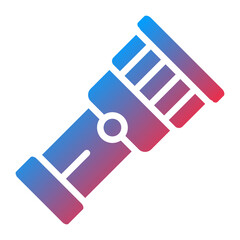 Obraz premium Vector Design Flashlight Icon Style