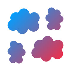 Vector Design Smog Icon Style