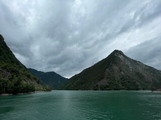 lake in the mountains