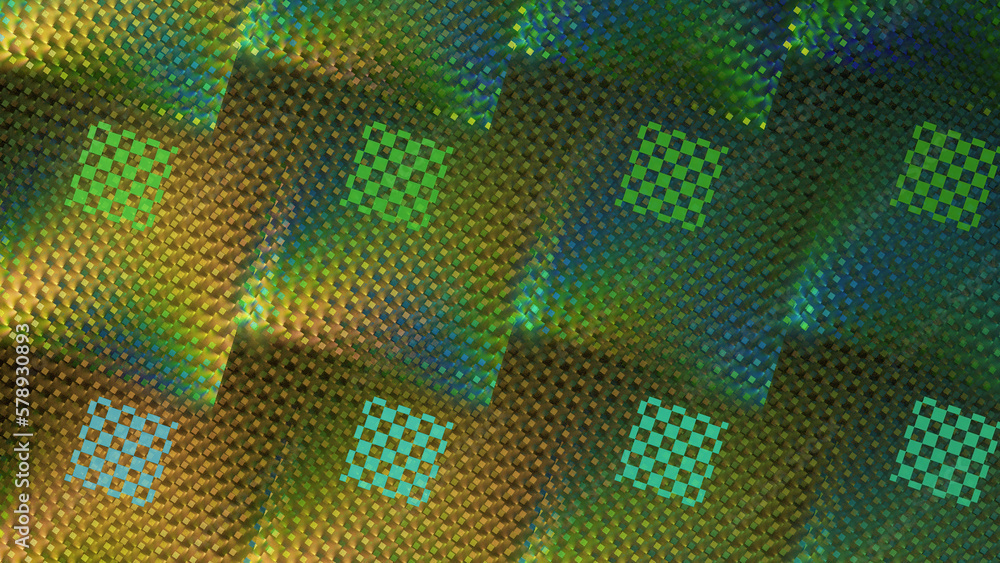 Aufkleber digital fractal art computer generated 3d rendered graphics, abstract shapes and forms, beautiful fr